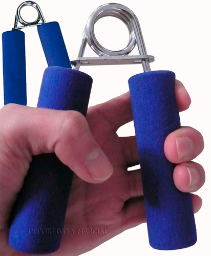 Par De Hand Grips Acolchados Foam Antebrazo Manoplas Resorte