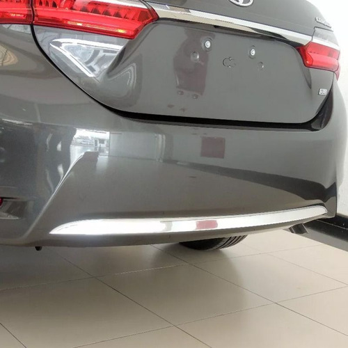 Imagem 3 de 4 de Kit Friso Para-choque Diant Tras Corolla 15/17 Resinado