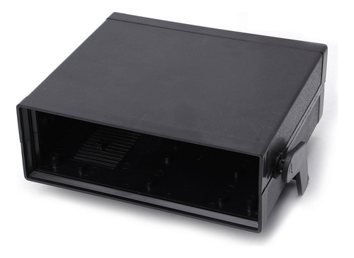 . Caja Electrónica De Plástico Para Proyectos, Negra, 200 X