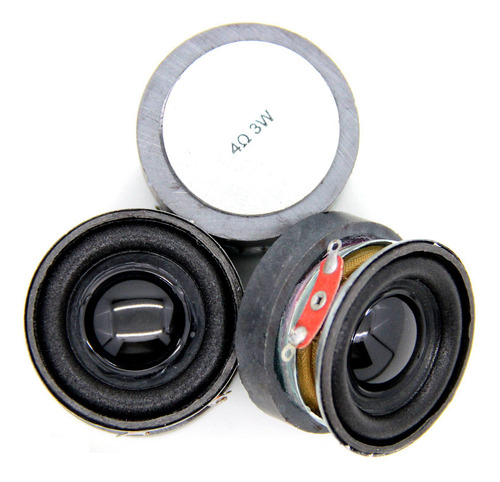 Altavoz De Audio Crystally-8 Piezas De 1.5 Pulgadas, 4 Unida