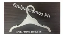 Comprar Perchas Blancas Para Bebe 25 Cm - Ropa Infantil Pack X 100