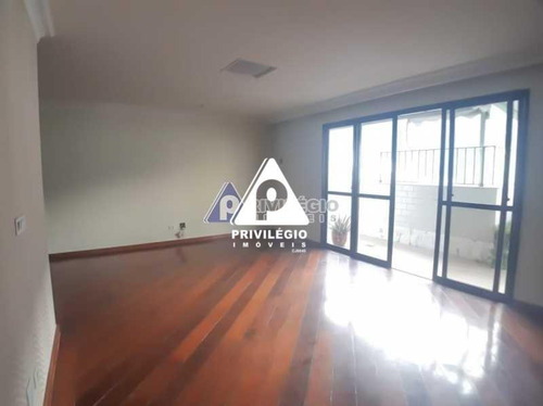 Cobertura Para Aluguel, 6 Quartos, 3 Suítes, 2 Vagas, Humaitá - Rio De Janeiro/rj - 25143