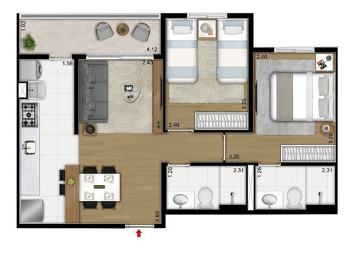 Imagem 19 de 23 de Apartamento À Venda No Bairro Ipiranga - São Paulo/sp - O-5411-13331