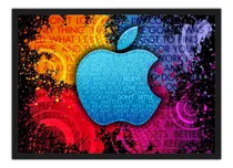 Comprar Quadro Decorativo Steve Jobs Apple Decoração Informática Gm6