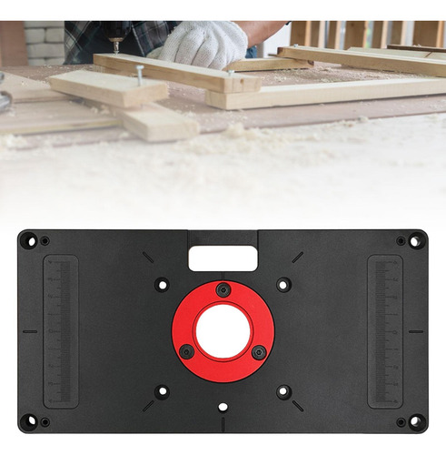Placa De Inserção De Mesa Rotativa De Alumínio Para