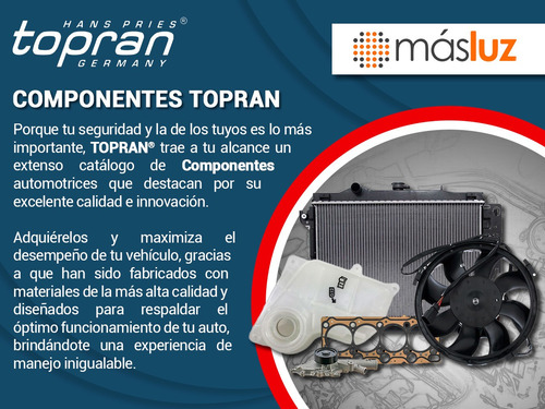1- Toma Agua Audi Tt 2.0l 4 Cil 2014 Topran