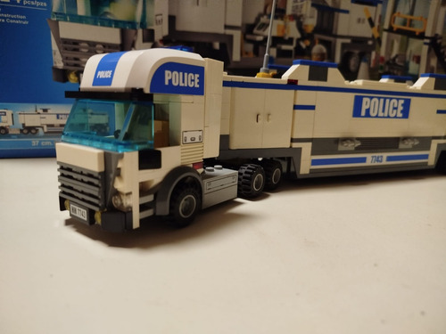 Lego 7743 Police Command Center 2008 Completo E Impecable 524 3 En 1 (Usado)