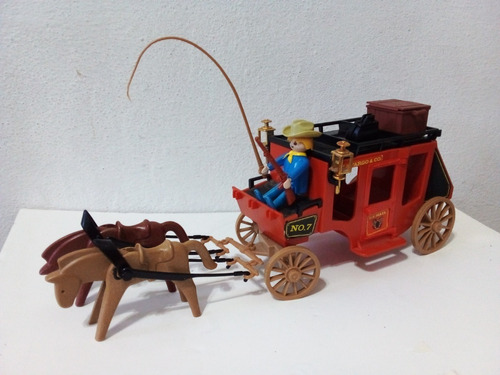 Playmobil 7428 Antigua Diligencia Lejano Oeste Far West