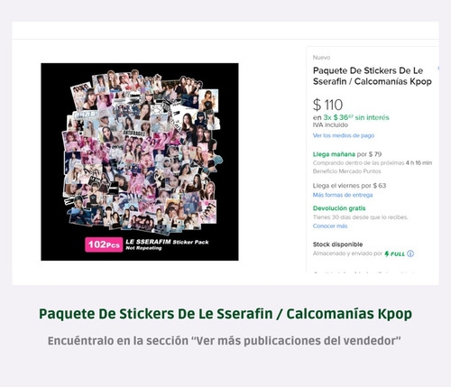 55 Photocards Le Sserafin - Edición Antifragile