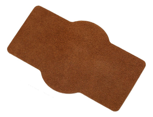 Erhu Pad Antislip Pad Cómoda Suave Pu Cuero Mat B Marrón