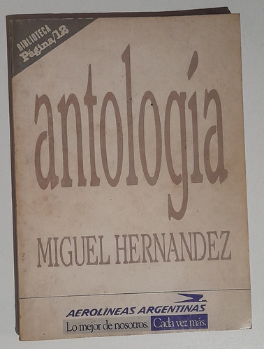 Antología - Miguel Hernandez - Biblioteca Página/12