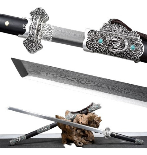 Dao Espada Dinastía Tang China De Acero 1095 Katakirihaduku