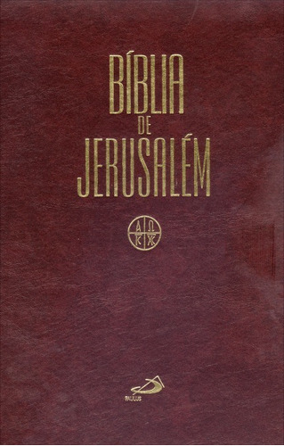 Imagem 1 de 2 de Bíblia De Jerusalém Com Comentários