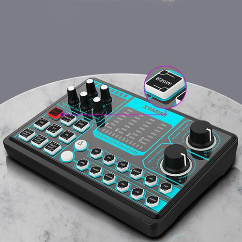 Imagen 5 de 12 de Consola De Mezclas, Dsp Mixer Sound Tarjeta De Sonido