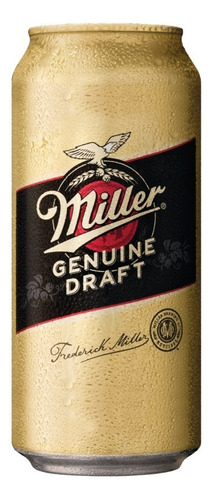 Cerveza Miller Genuine Draft Lata 473ml X6 Unidades