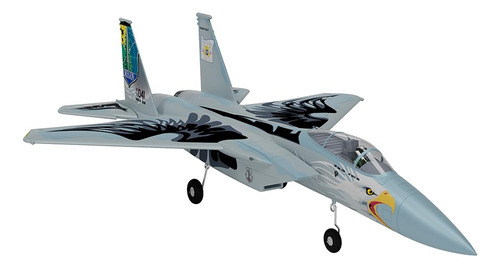 Avión De Combate Rc Xfly-model F-15 Twin -gris