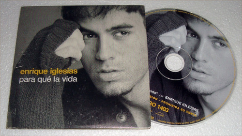 Enrique Iglesias Para Que La Vida Cd Single Promo Kktus