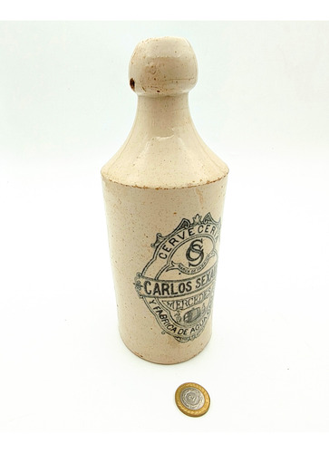 Botella De Gres Sexauer Mercedes Et Negra - Bar (Usado)