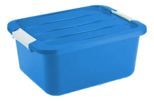 Caixa Top Box Color 30 Litros Azul Monte Libano Tb1395