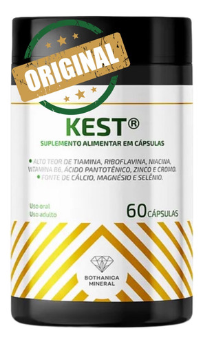 Kest Bothanica Mineral 60 Caps Original 