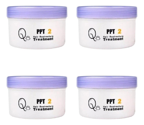 Kit 4 Máscaras Q8 Ppt 2 Hair Restructure Treatment 248ml