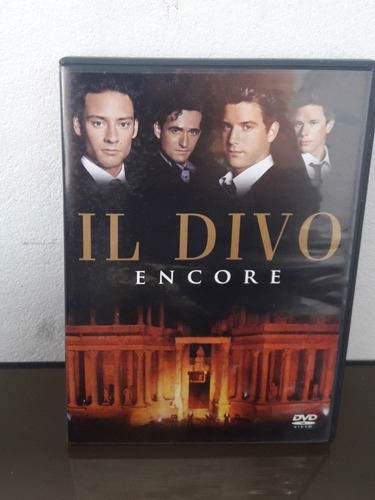 Dvd Il Divo Encore In Concert