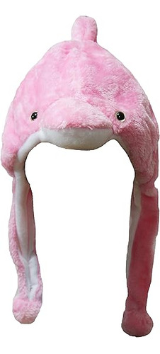 Sombrero Disfraz Delfin Rosa Talla Unica