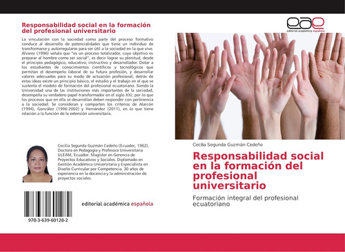 Libro: Responsabilidad Social En La Formación Del Profesiona