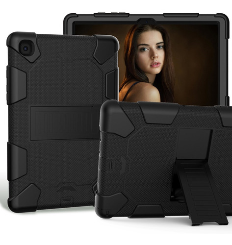 Funda Samsung Galaxy Tab A7 10.4 Sm T500 T505 T507 Uso Rudo 