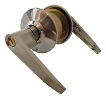 Comprar Cerradura Con Manillas Plateada Para Puertas