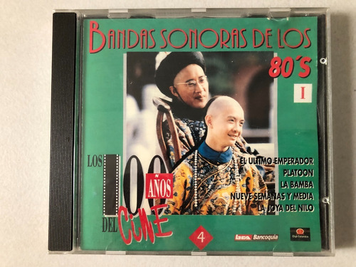 Cd Cromos - Bandas Sonoras De Los 80's - 100 Años Del Cine