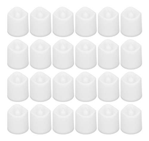 Luces Led Para Velas, 24 Piezas Electrónicas, Caja Fuerte De