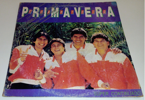 Cuarteto Primavera Super Continuado Disco Lp Vinilo Promo