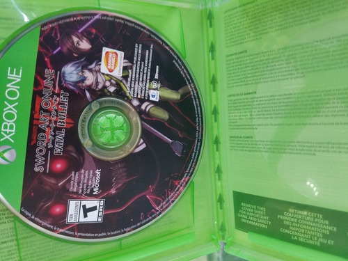 Swoard Art Online Fatal Bullet Xbox One FĂsico Original (Usado)