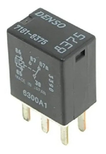 Rele Relay Relex 5 Patas Multiuso 12v Denso Original (8375)