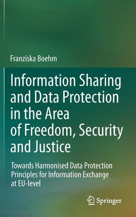 Libro Information Sharing And Data Protection In The Area...