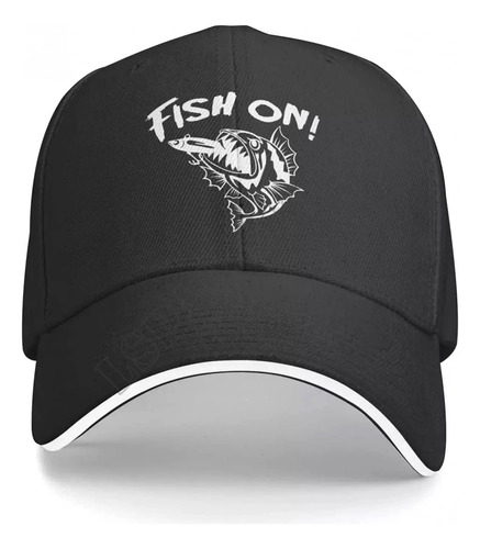 Gorra Fishing Fish On Angry Bass Hat Cap Baseb Hat