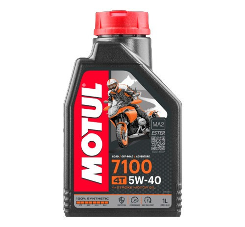 Óleo de motor Motul sintético 5W-40 para motos e quadriciclos