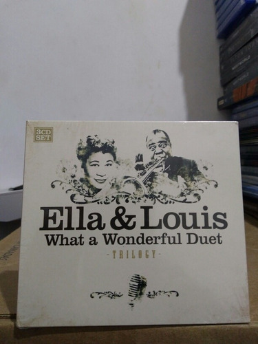 Cd Ella E Louis What A Wondeful Duet-box Triplo -(lacrado).