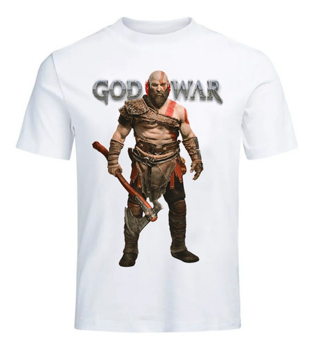 Remera God Of War Kratos Modal Sublimada