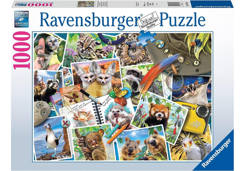 Rompecabezas Puzzle 1000 Diario De Animales Ravensburger