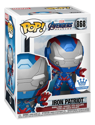 Funko Pop Iron Patriot 868 Avengers Endgame Funko Shop