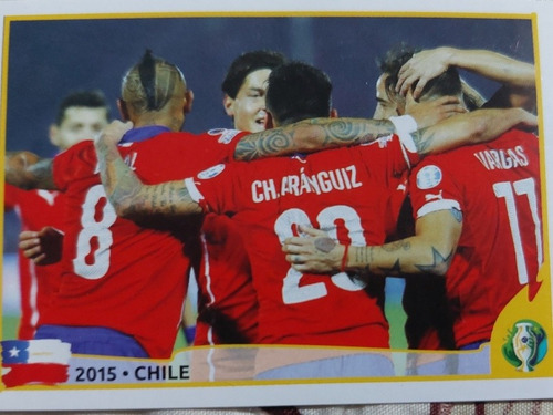 Lámina Album Copa America Brasil 2019 Chile 2015 #390