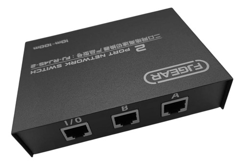 2ports Manual Ab Sharing Network Switch Selector De Caja