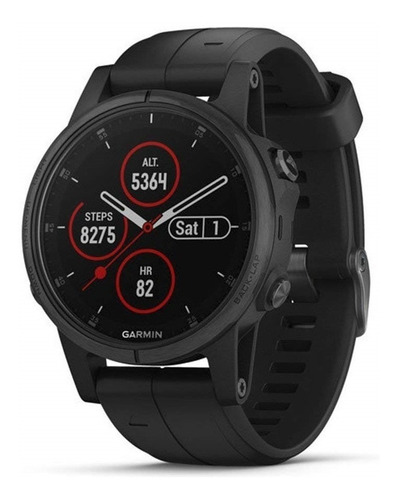 Garmin Fenix 5s Plus Correa Zafiro Negro 42mm Smartwatch Hr