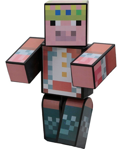 Boneco Minecraft Techno Streamer 25 Cm - Algazarra