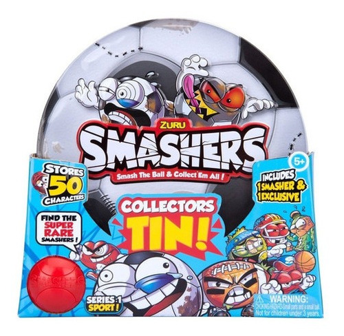 Smashers Collectors Tin Serie 1 Estuche Lata Original Zuru