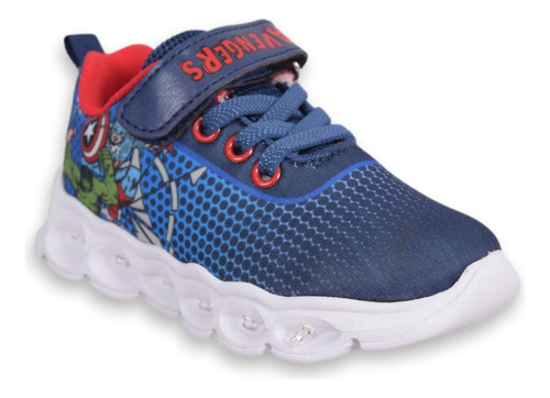 Zapatillas Marvel Niños Avengers Increible Hulk Luces 2602