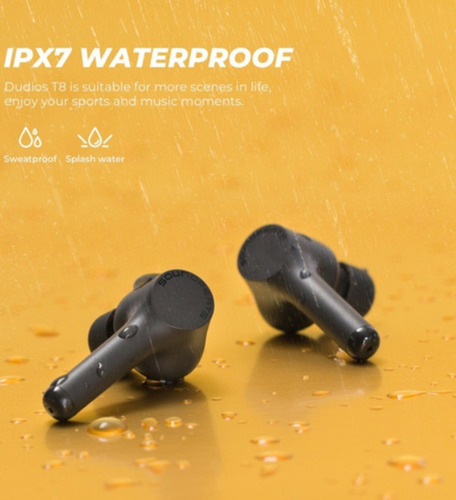 Auriculares in-ear inalámbricos Soundpeats Mac negro
