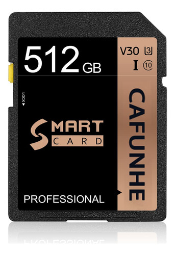 Tarjeta Memoria 512 Gb Sd Alta Velocidad Clase 10 Para